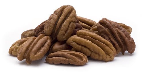 18053_catalog Pecan Fancy Mammoth Junior Halves Raw (16 oz) - Image 1